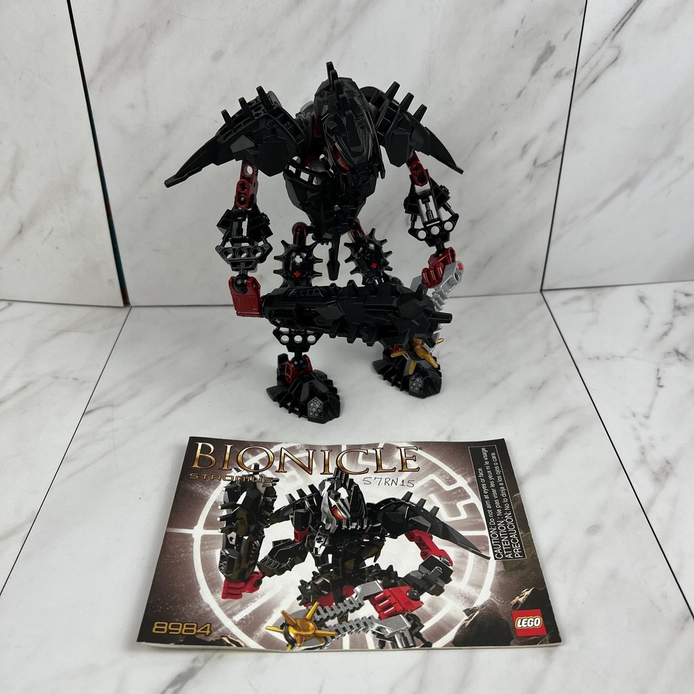 LEGO 8984 Bionicle Glatorian Legends - Stronius - Complete with Manual